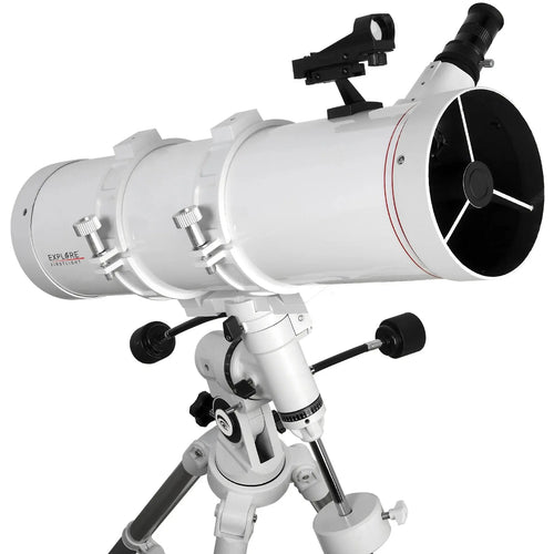 130mm Newtonian Reflecting Telescope by Explore FirstLight with a  EXOS Nano EQ3 German Equatorial Mount Explore Scientific