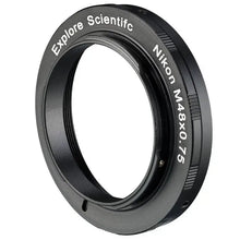 Load image into Gallery viewer, M48x0.75 Camera-Ring for Nikon by Explore Scientific Explore Scientific