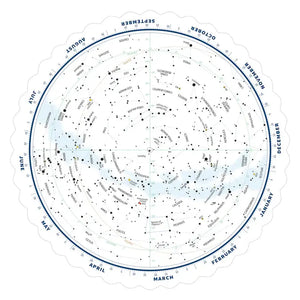 Tirion Double-Sided Multi-Latitude Planisphere Explore Scientific